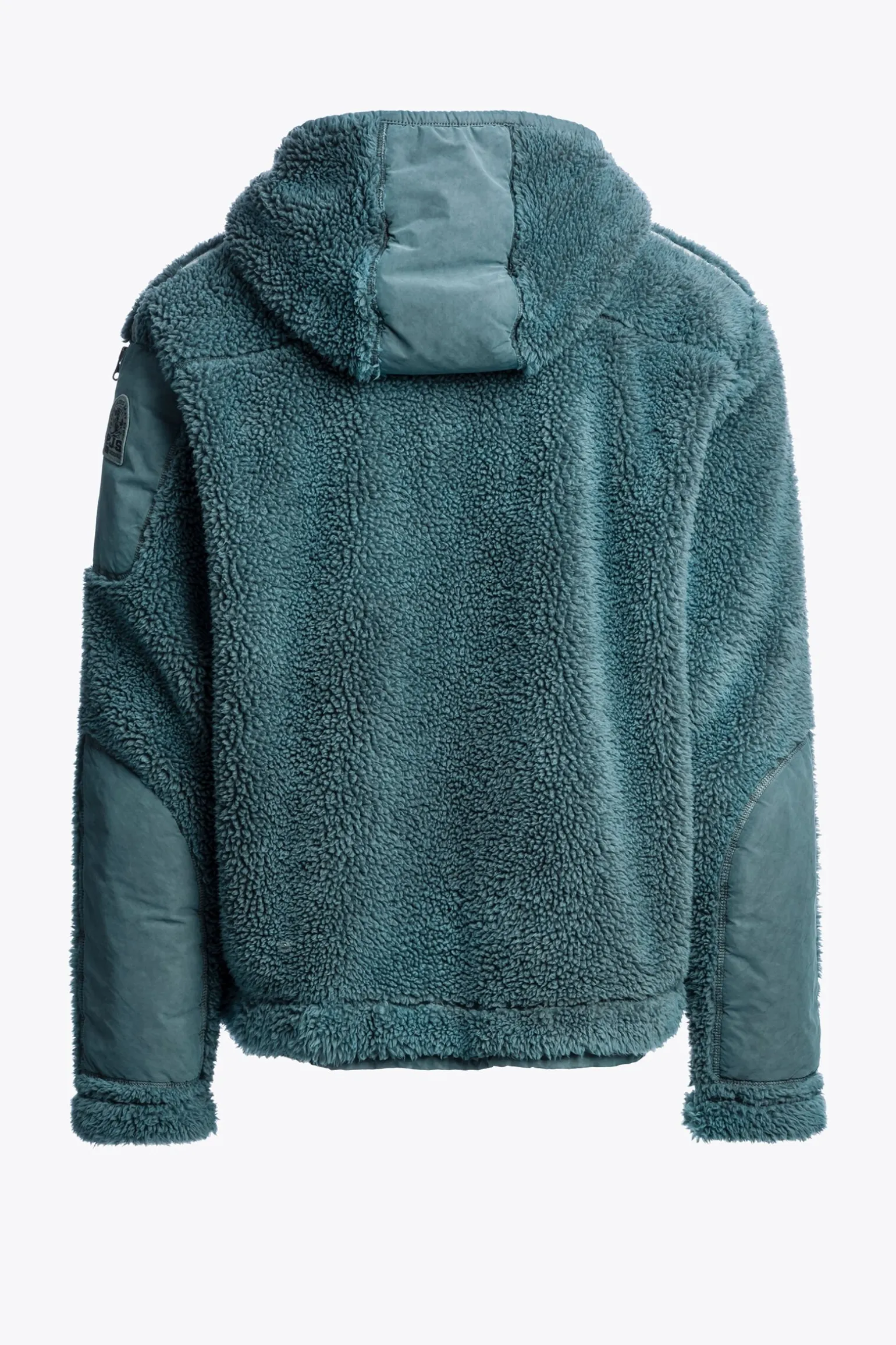 CAMAGLIO - PULL À CAPUCHE EN POLAIRE BOUCLÉ