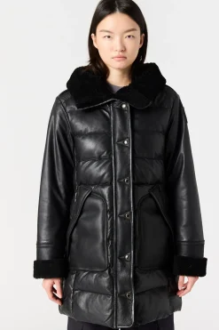 DEMI SPECIAL - MANTEAU EN CUIR