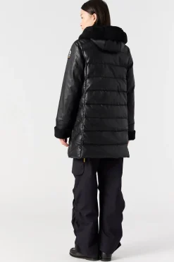 DEMI SPECIAL - MANTEAU EN CUIR