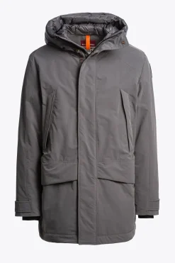 EFREM - VESTE LONGUE À CAPUCHE