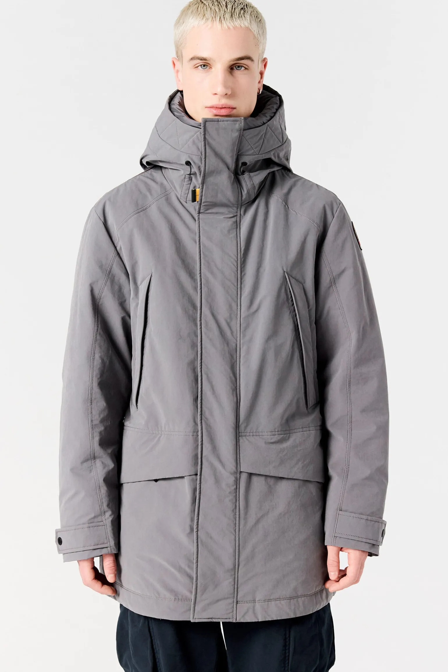 EFREM - VESTE LONGUE À CAPUCHE