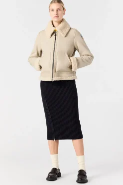 GIALEAN SPECIAL - VESTE EN MOUTON RETOURNÉ