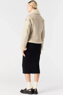 GIALEAN SPECIAL - VESTE EN MOUTON RETOURNÉ