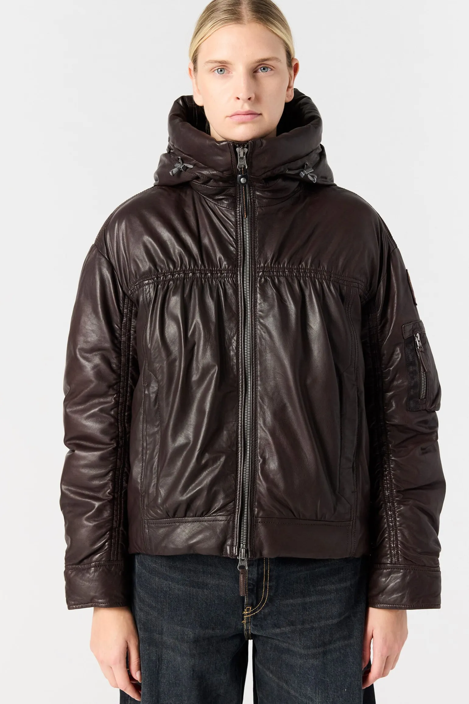 GRACIA - VESTE EN CUIR