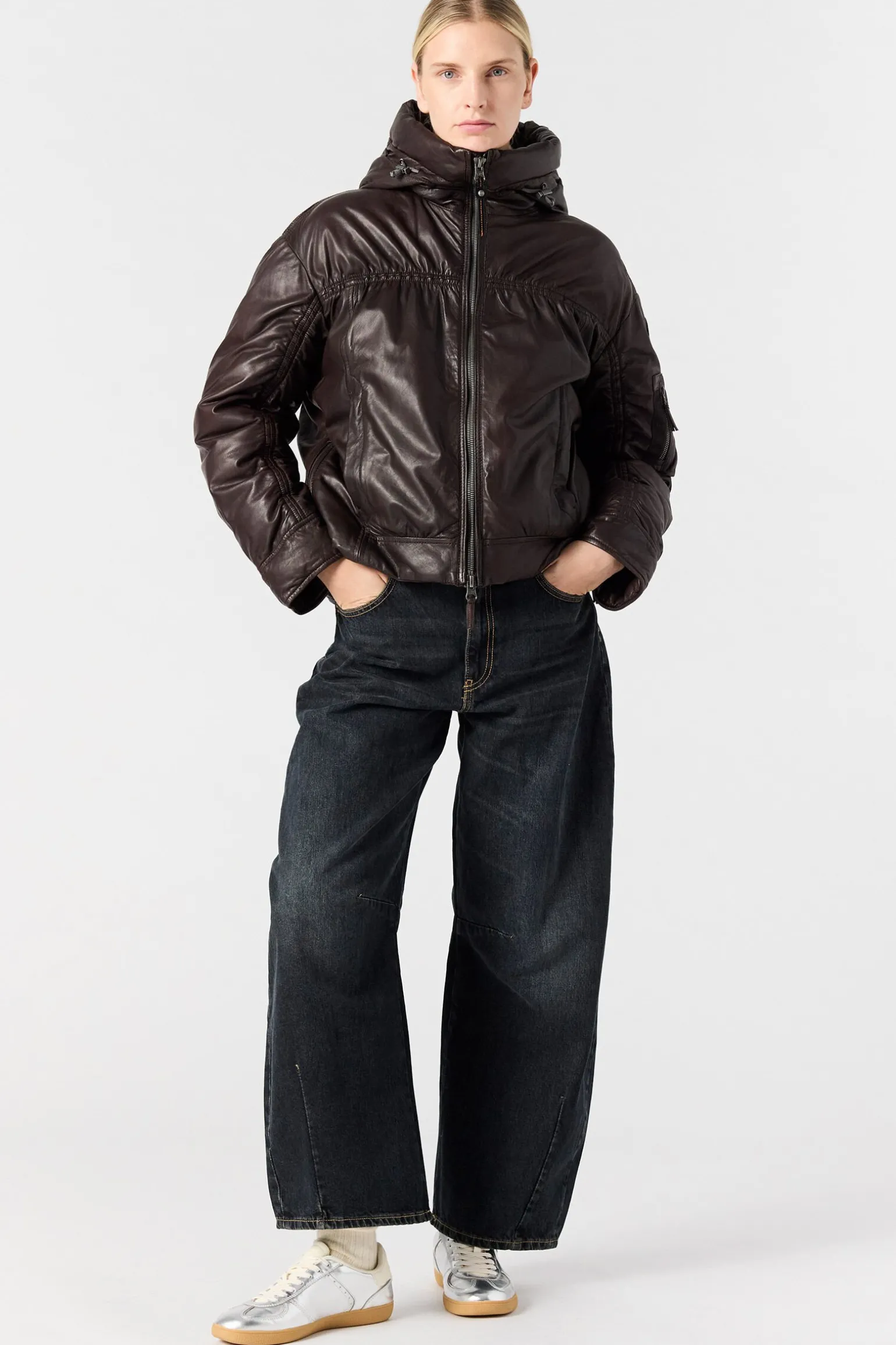 GRACIA - VESTE EN CUIR