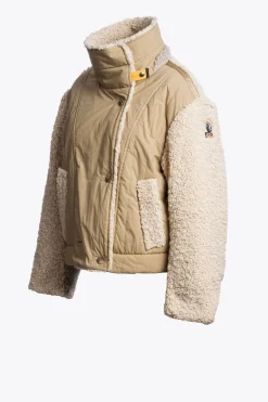 KAEDE - BLOUSON BOMBER EN POLAIRE BOUCLÉ