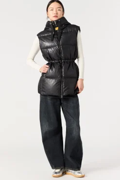 MICOL - GILET À CAPUCHE