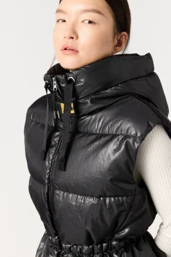 MICOL - GILET À CAPUCHE