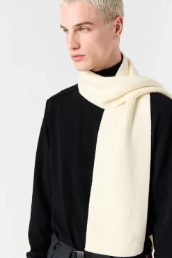 PLAIN - ÉCHARPE EN LAINE MÉRINOS