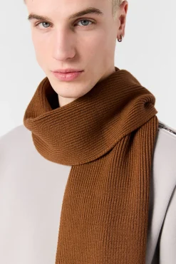 PLAIN - ÉCHARPE EN LAINE MÉRINOS