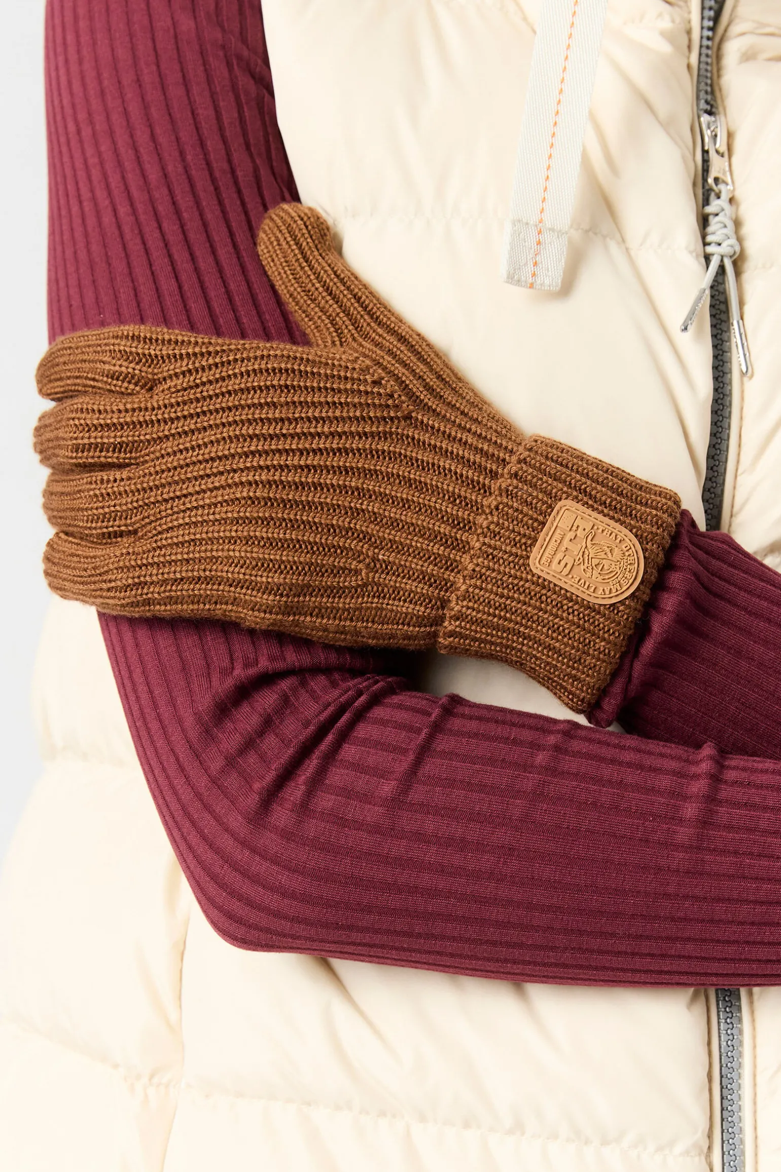 PLAIN - GANTS EN LAINE MÉRINOS