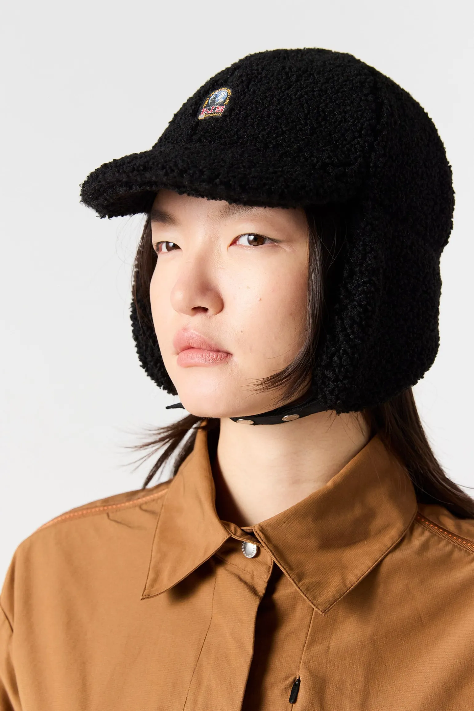 POWER - CHAPEAU JOCKEY EN POLAIRE BOUCLÉ