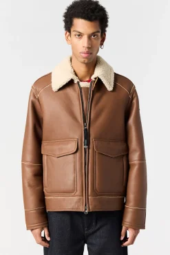 RODNEY SPECIAL - BLOUSON BOMBER EN CUIR