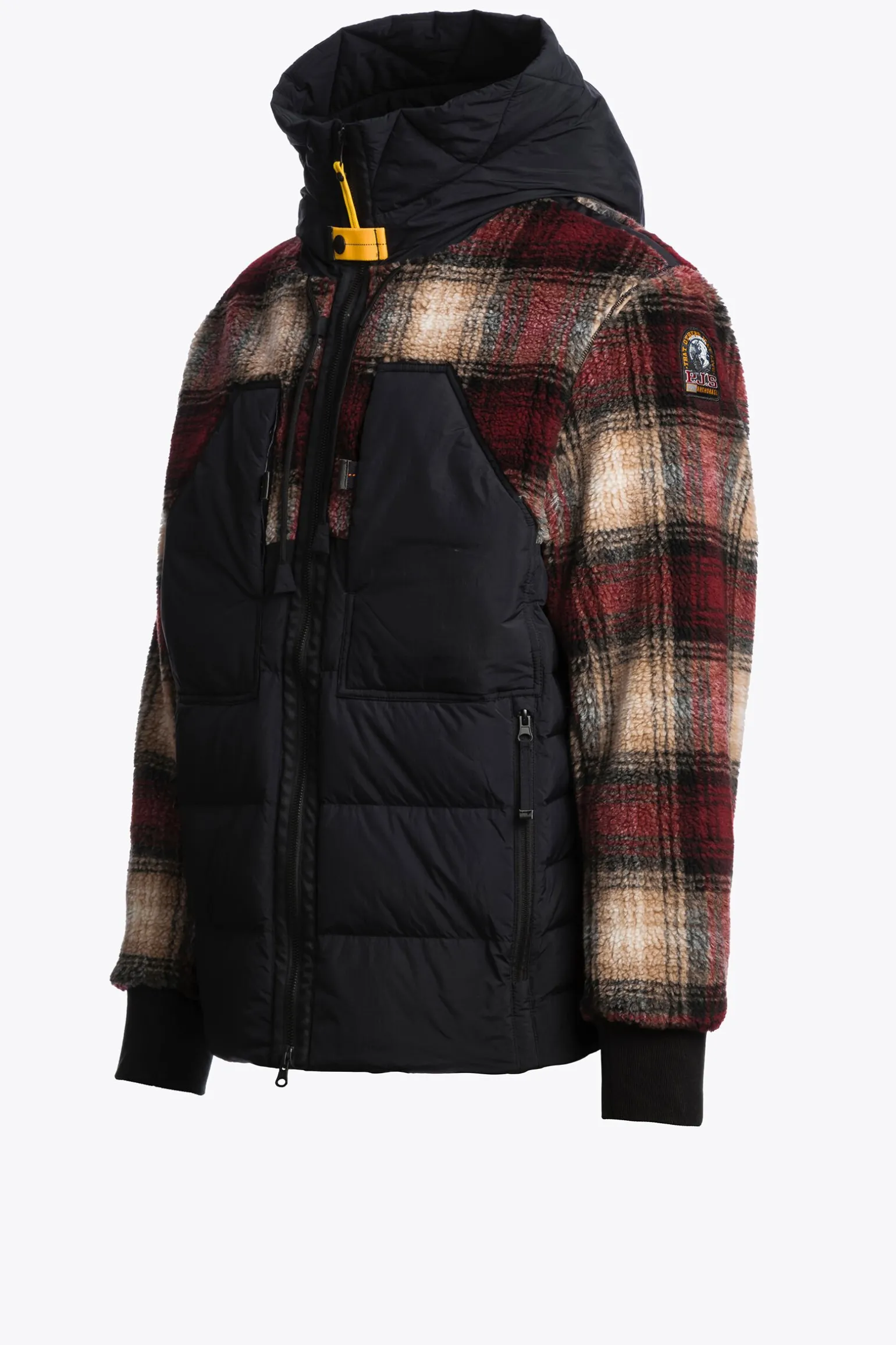 YOUNG - PULL À CAPUCHE EN POLAIRE BOUCLÉ